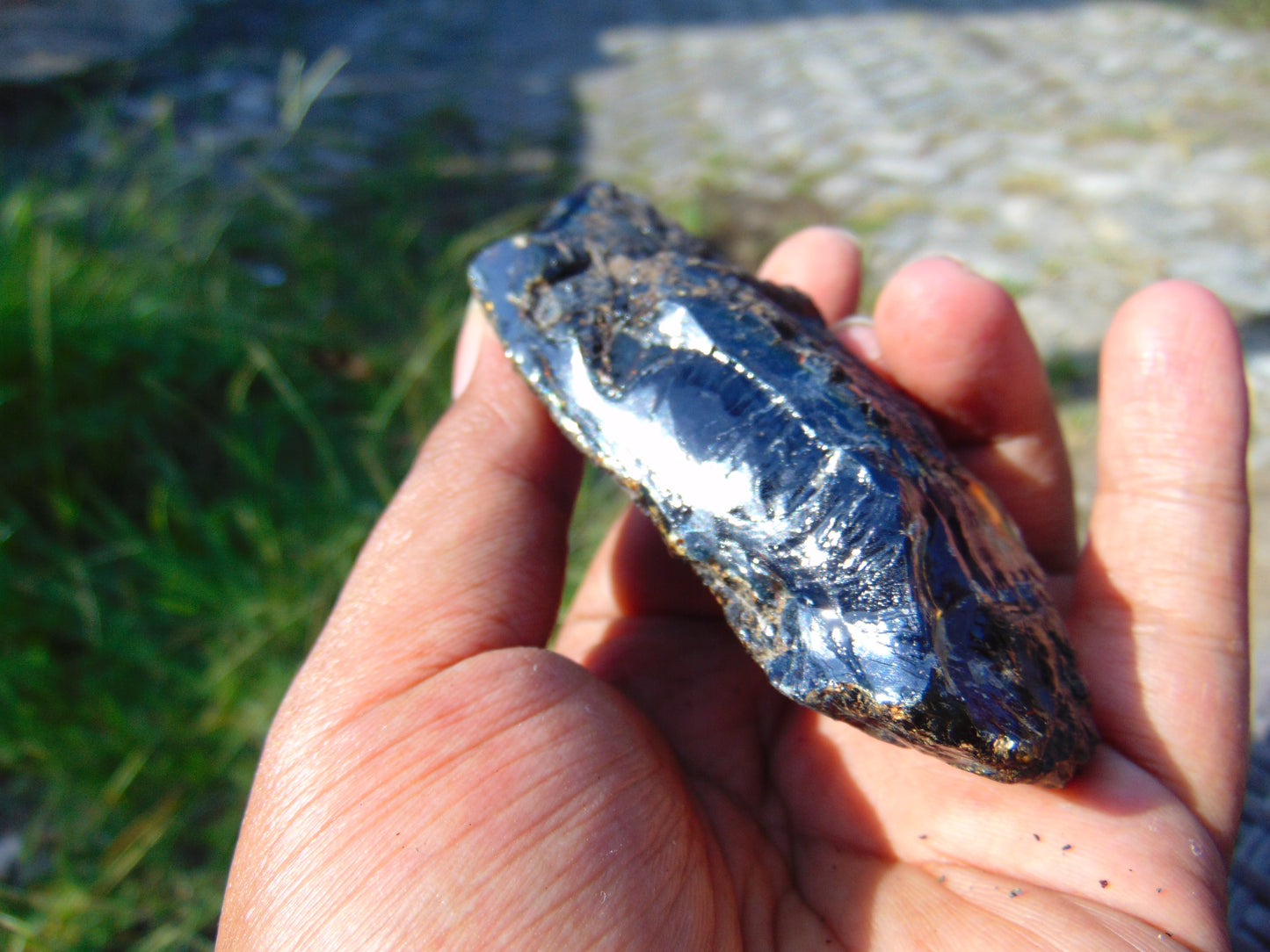 44 gram Rough Raw Indonesian Blue Amber for Healing AGRB139
