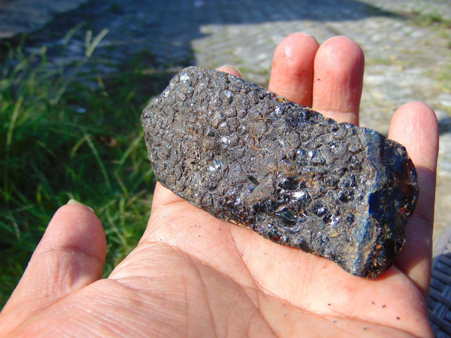 44 gram Rough Raw Indonesian Blue Amber for Healing AGRB139