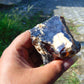 91 gram Rough Raw Indonesian Blue Amber for Healing AGRB114