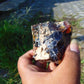 91 gram Rough Raw Indonesian Blue Amber for Healing AGRB114