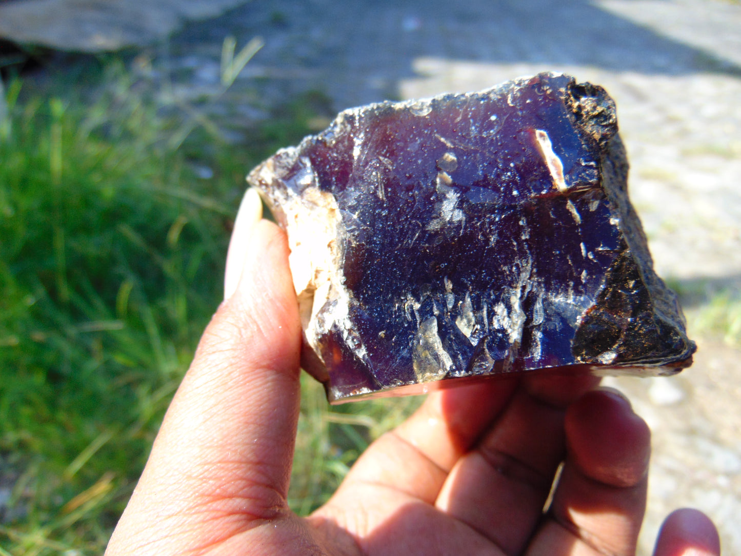 91 gram Rough Raw Indonesian Blue Amber for Healing AGRB114