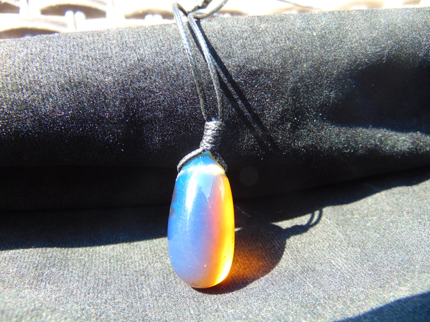 6 gram Pendant Indonesian Blue Amber for Healing P367