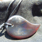 Natural Indonesian Crystal Amber Pendant Magatama, 10 gram Crystal Amber Comma Pendant,Unique Statement Gift for Men Women 26a49 (Copy)