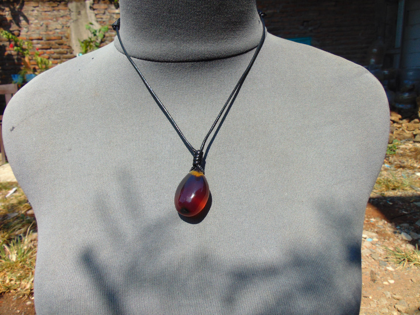 6.80 gram Pendant Indonesian Blue Amber for Healing ES11