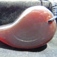 Natural Indonesian Amber Pendant Magatama, 31 gram Amber Comma Pendant,Unique Statement Gift for Men Women 25a05