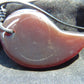Natural Indonesian Amber Pendant Magatama, 31 gram Amber Comma Pendant,Unique Statement Gift for Men Women 25a05