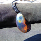 6 gram Teardrop Pendant Indonesian Blue Amber for Healing PB222