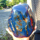 1388 gr Full Polished 18x17x9 cm Indonesian Blue Amber for Healing AR112