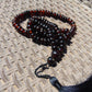 74 gram 108 Beads Rosary Mala Buddha for Yoga and Meditation Indonesian Dark Red Amber for Healing MR5