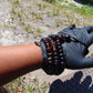74 gram 108 Beads Rosary Mala Buddha for Yoga and Meditation Indonesian Dark Red Amber for Healing MR5