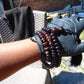 74 gram 108 Beads Rosary Mala Buddha for Yoga and Meditation Indonesian Dark Red Amber for Healing MR5
