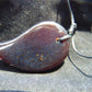 Natural Indonesian Amber Pendant Magatama, 7 gram Amber Comma Pendant,Unique Statement Gift for Men Women 26Y62