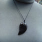 Natural Indonesian Amber Pendant Magatama, 7 gram Amber Comma Pendant,Unique Statement Gift for Men Women 26Y62