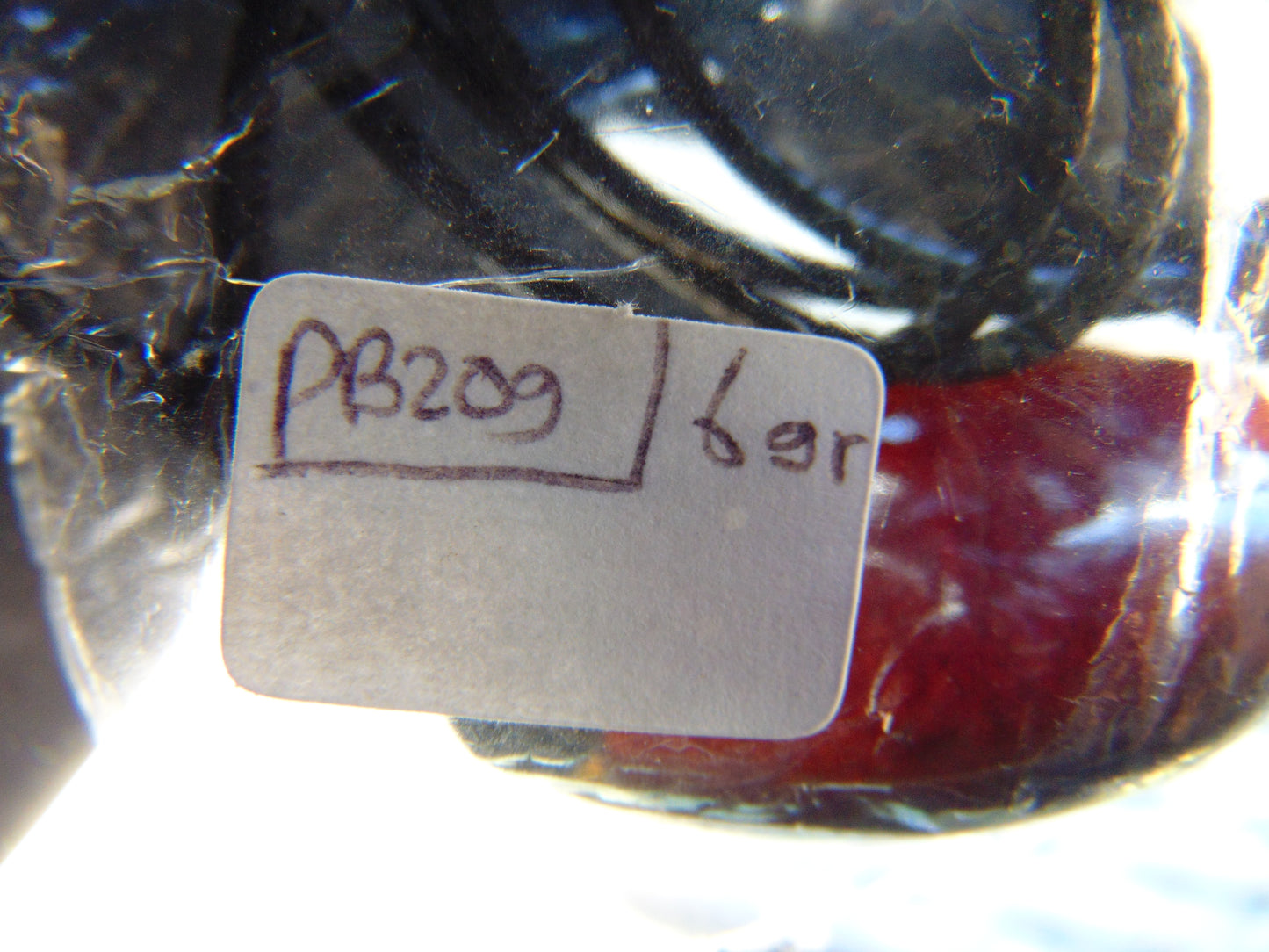 6 gram Pendant Indonesian Blue Amber for Healing PB209
