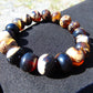 19 Gram 18 Small Beads Bracelet Indonesian Yellow Bluish Amber for Healing SB46