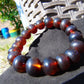 18 Gram 18 Small Beads Bracelet Indonesian Yellow Bluish Amber for Healing SB47