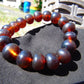 18 Gram 18 Small Beads Bracelet Indonesian Yellow Bluish Amber for Healing SB47