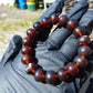 18 Gram 18 Small Beads Bracelet Indonesian Yellow Bluish Amber for Healing SB47