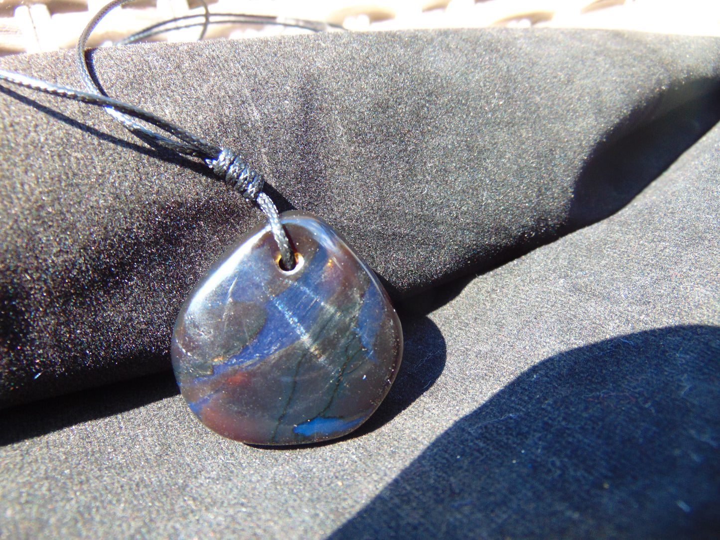 6 gram Pendant Indonesian Blue Amber for Healing PBY520