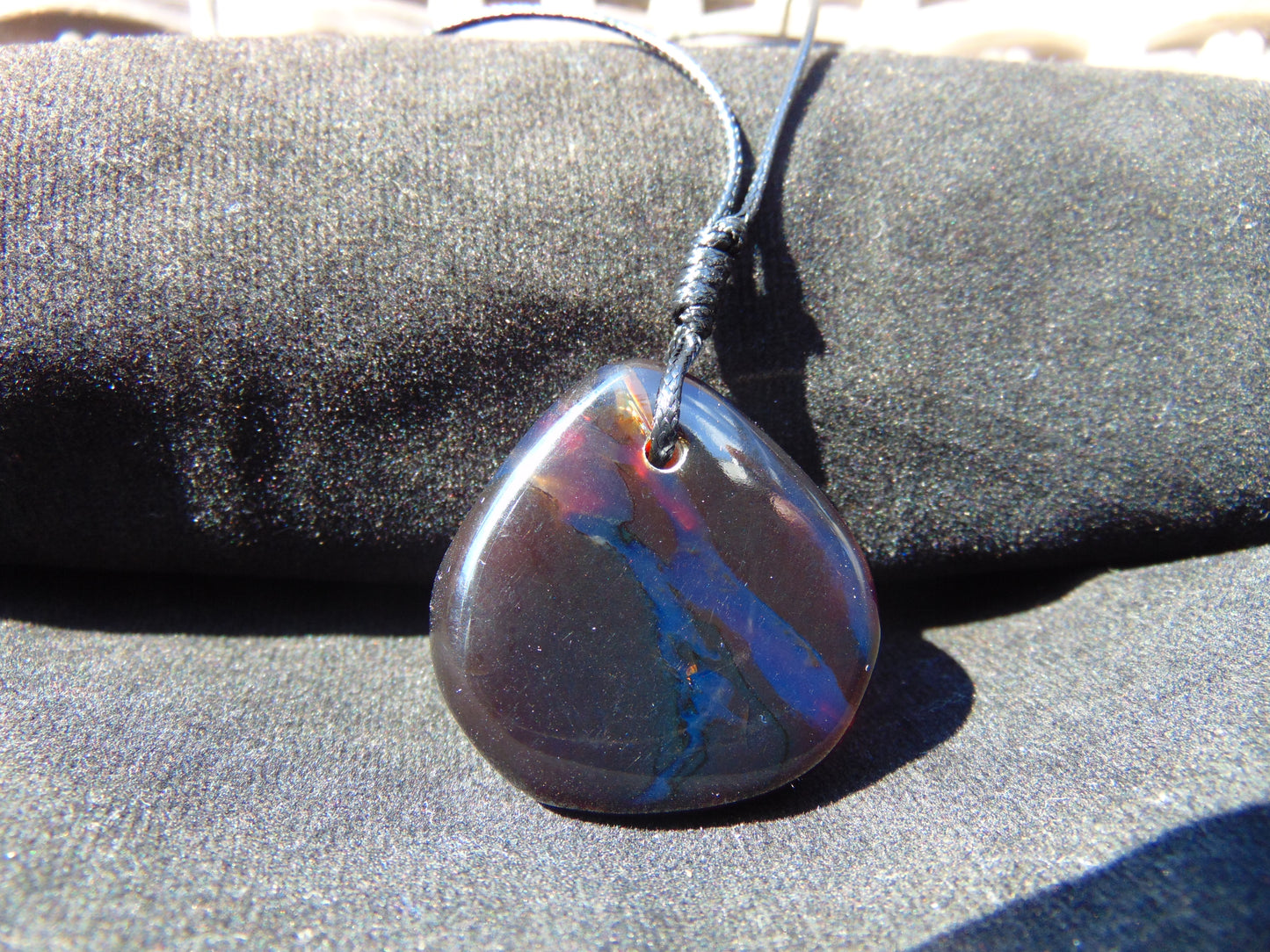 6 gram Pendant Indonesian Blue Amber for Healing PBY520