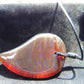 Natural Indonesian Amber Pendant Magatama, 8.9 gram Amber Comma Pendant,Unique Statement Gift for Men Women 26N41