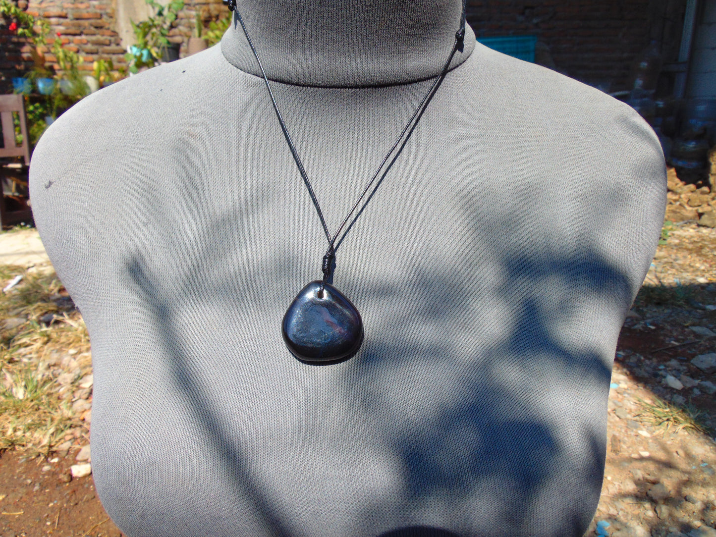 6 gram Pendant Indonesian Blue Amber for Healing PBY520