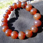 15 Gram 18 Small Beads Bracelet Indonesian Red Amber for Healing SB48