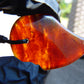 Natural Indonesian Amber Pendant Magatama, 8.9 gram Amber Comma Pendant,Unique Statement Gift for Men Women 26N41