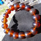15 Gram 18 Small Beads Bracelet Indonesian Red Amber for Healing SB50