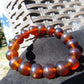 15 Gram 18 Small Beads Bracelet Indonesian Red Amber for Healing SB50