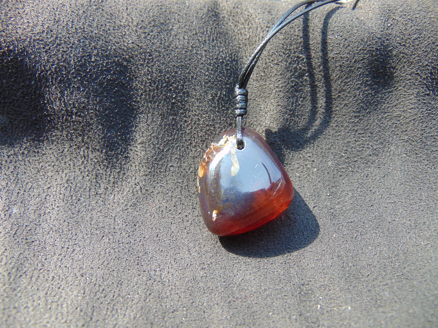 6 gram Pendant Indonesian Blue Amber for Healing 26A169
