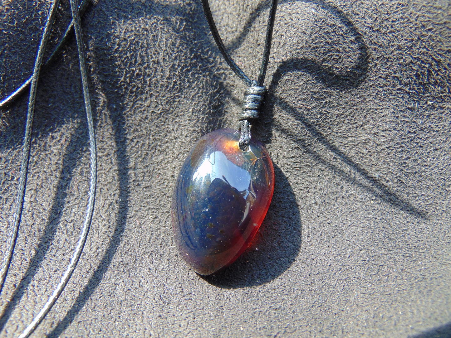 4 gram Pendant Indonesian Blue Amber for Healing 26A140