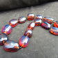 120 gr 15 beads Big Necklace Indonesian blue Amber for Healing FRN31