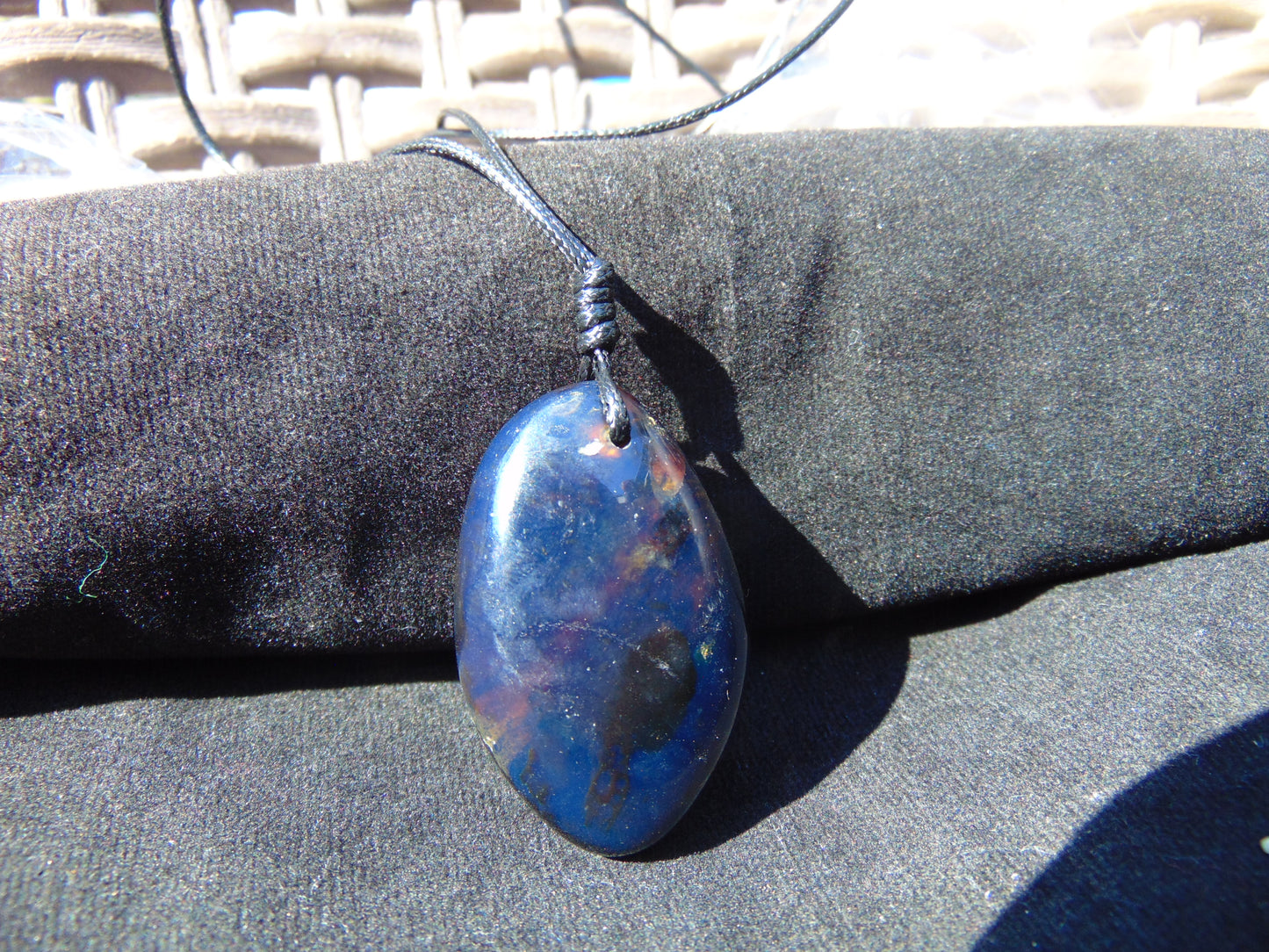 12 gram Pendant Indonesian Blue Amber for Healing 26A383