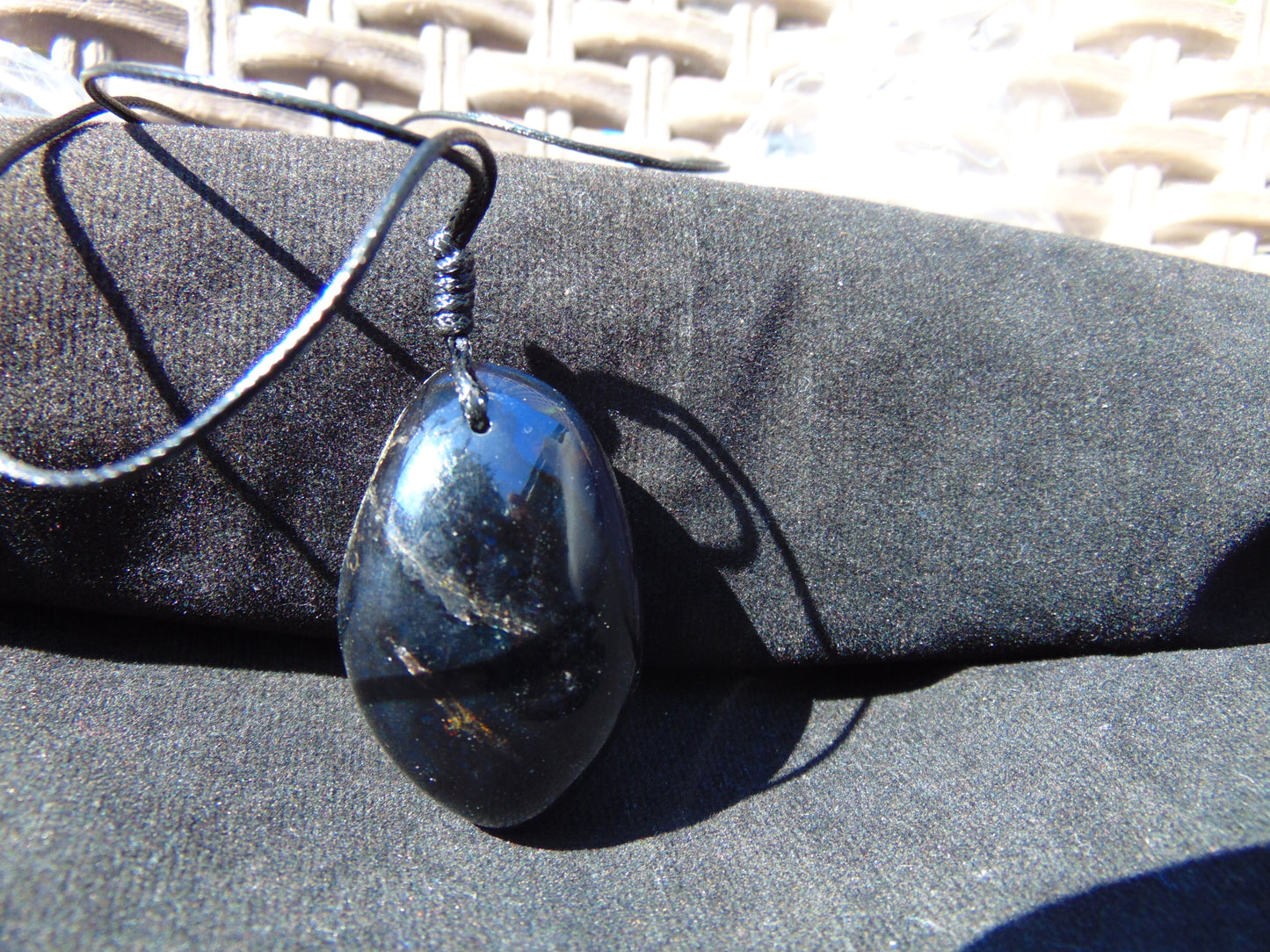 12 gram Pendant Indonesian Blue Amber for Healing 26A383