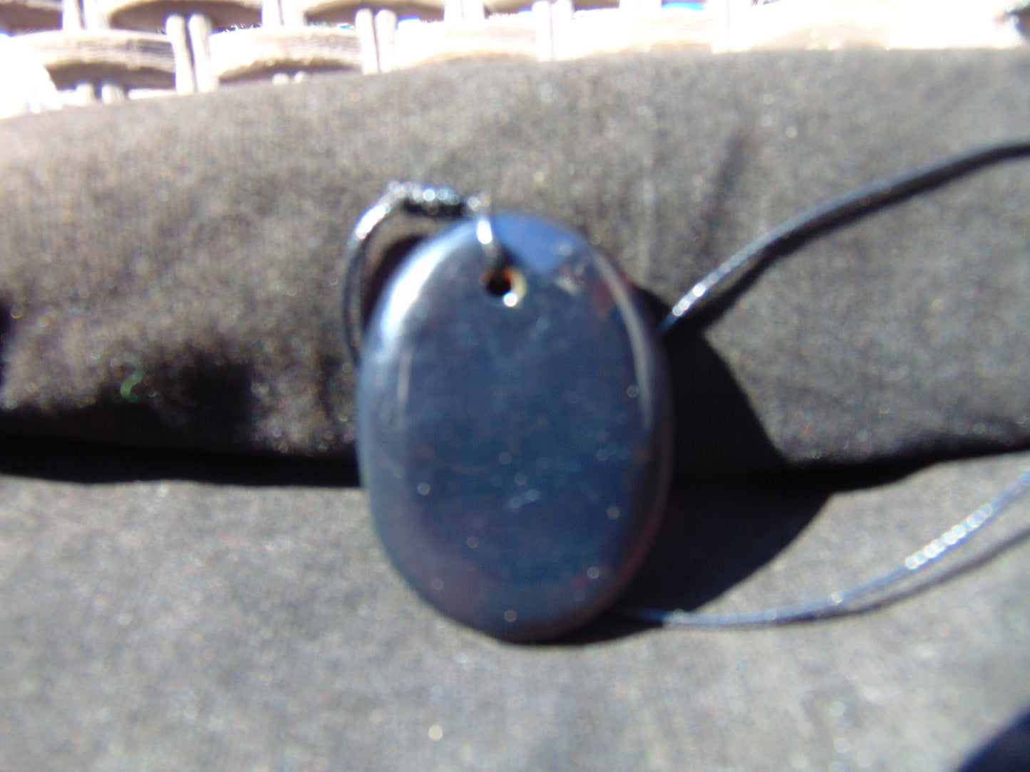 12 gram Pendant Indonesian Blue Amber for Healing 26A337