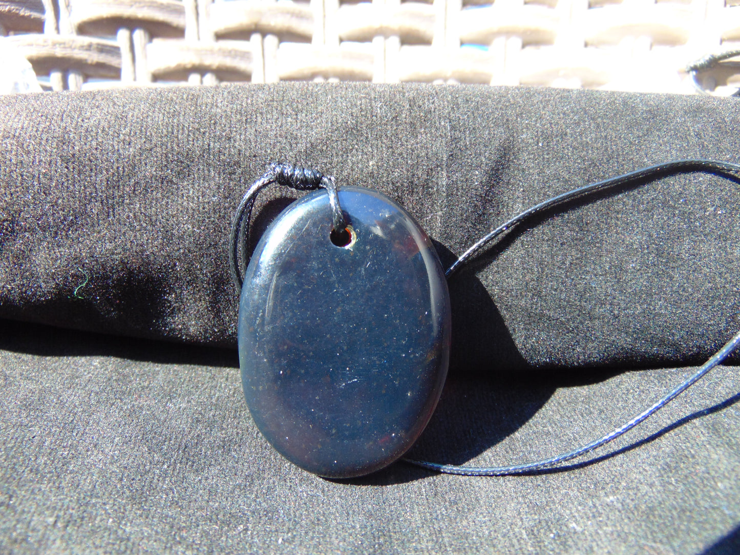 12 gram Pendant Indonesian Blue Amber for Healing 26A337