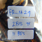 285 gr 11 beads Big Necklace Indonesian blue Amber for Healing FRN29