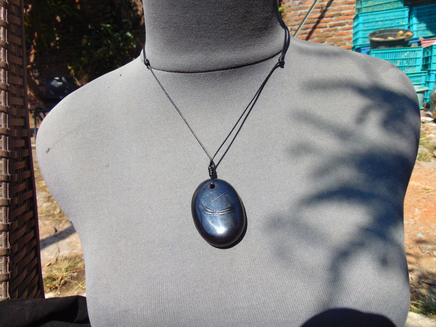 12 gram Pendant Indonesian Blue Amber for Healing 26A337
