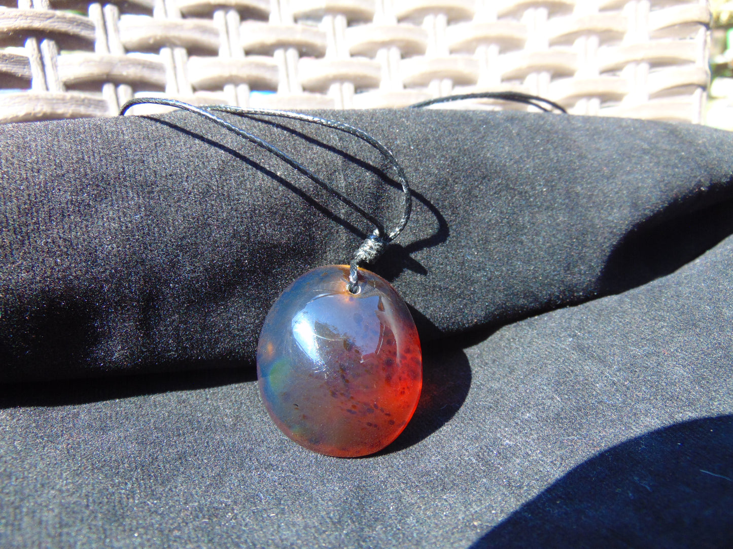 10 gram Pendant Indonesian Blue Amber for Healing 25A559