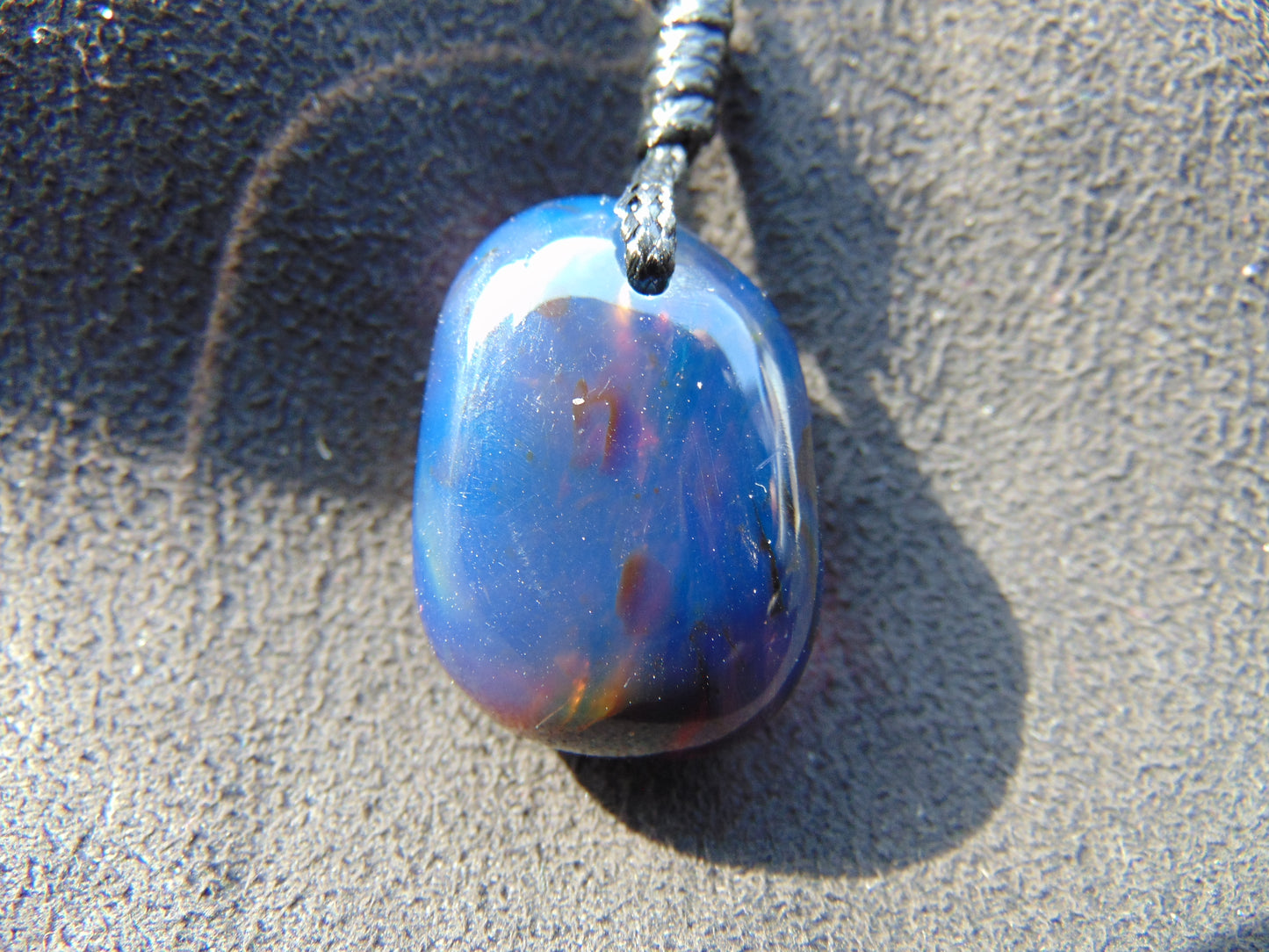 5 gram Pendant Indonesian Blue Amber for Healing 26A109