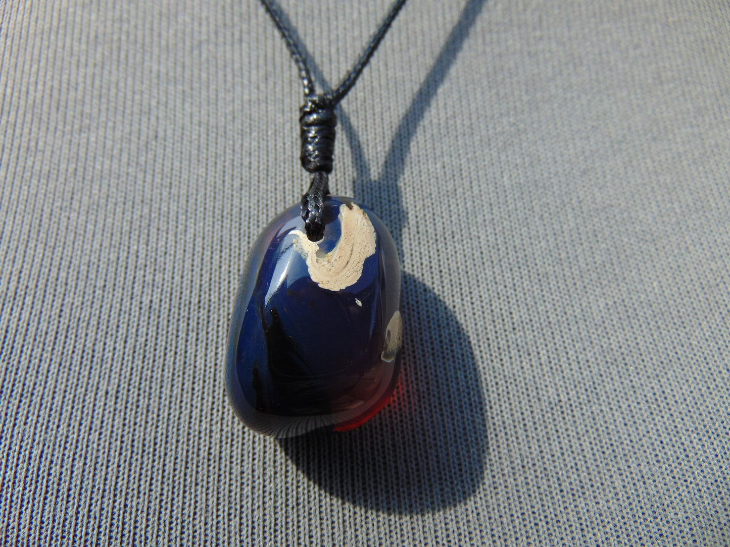 5 gram Pendant Indonesian Blue Amber for Healing 26A109