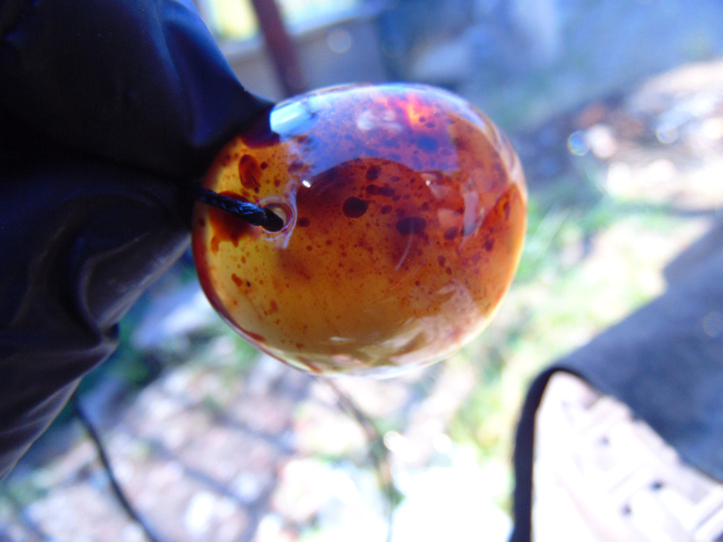 10 gram Pendant Indonesian Blue Amber for Healing 25A559