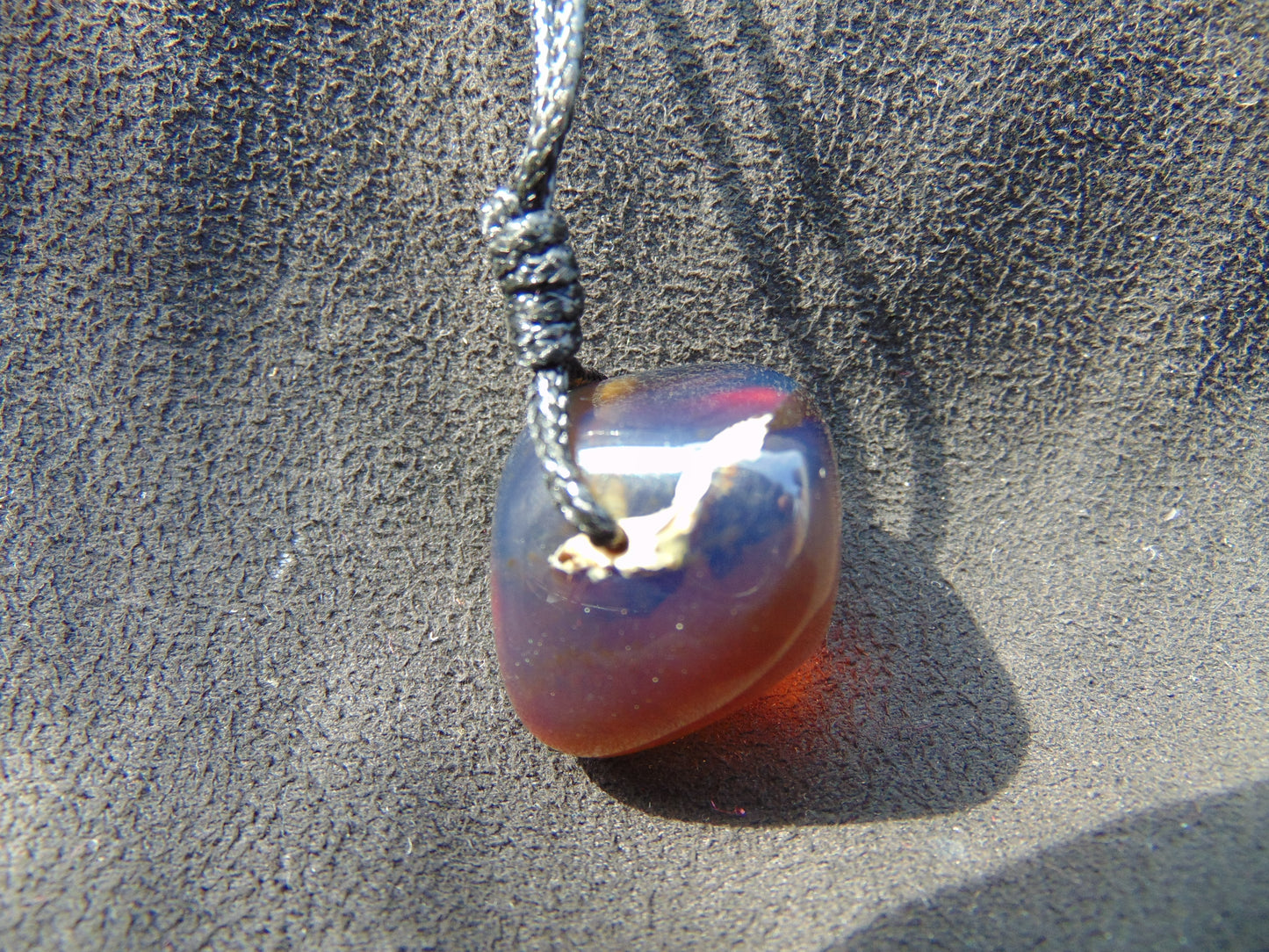 5 gram Pendant Indonesian Blue Amber for Healing 26A114
