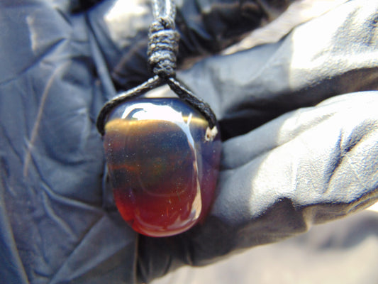 5 gram Pendant Indonesian Blue Amber for Healing 26A114