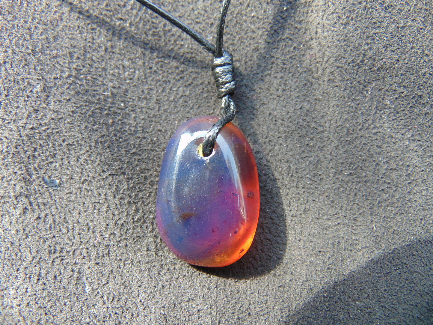 3 gram Pendant Indonesian Blue Amber for Healing 26A179