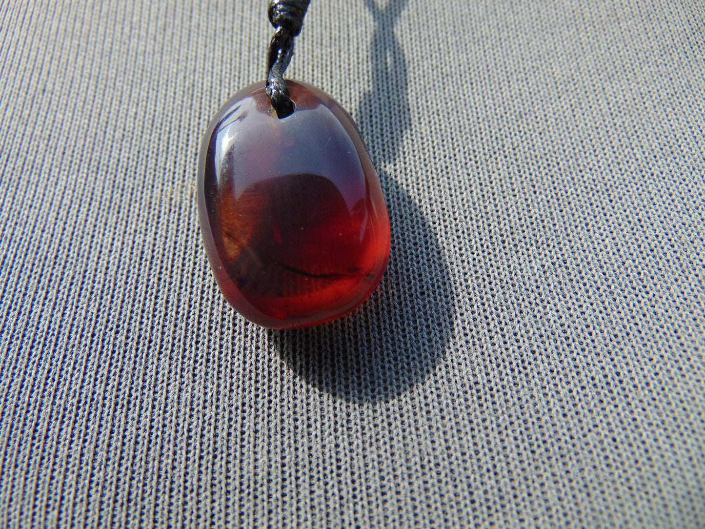 3 gram Pendant Indonesian Blue Amber for Healing 26A179