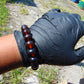 18 Gram 18 Small Beads Bracelet Indonesian Cherry Red Bluish Amber for Healing SB51