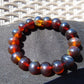 18 Gram 18 Small Beads Bracelet Indonesian Red Bluish Amber for Healing SB52