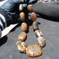 115 gram Small Beads Combination Necklace Indonesian Amber for Healing NE44